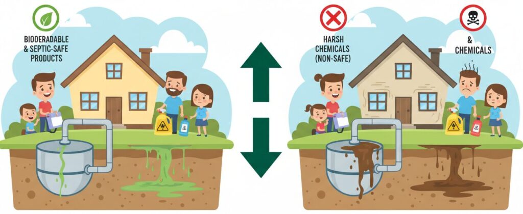 The differences between Septic Safe Laundry Sheets