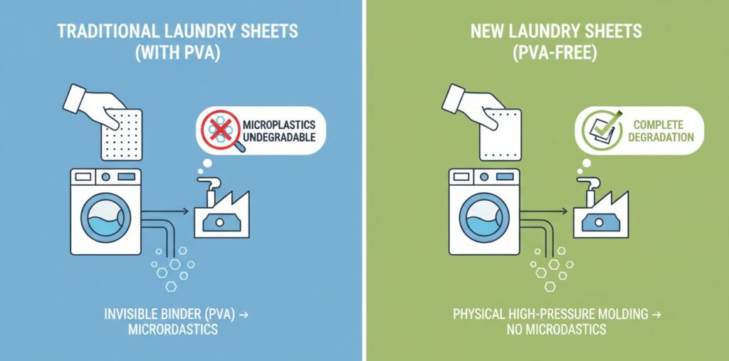 Laundry Sheets Without Polyvinyl Alcohol Comparison Points